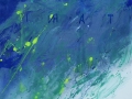 Maria Bejarano.  El viento de la noche. 50x50