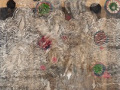 Isabela Lleó Sincronicidad 13 Encáustica sobre tabla 120 x 120 cm.