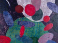 Isabela Lleó Sincronicidad 15 Encáustica sobre tabla 120 x 120 cm.