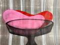GloriaPereda_6-Relacion-Rojo-Rosa_TMixta-Papel_24x32_450E