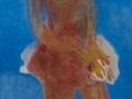 Bailarina. Oleo sobre lienzo 218x76 cm.