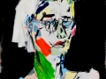 1 Espiral_LopezDavis_Cajera del Mercadona_50x70cm_Acrílicoytintapapel_2016