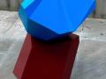 F. Echevarría Geometrias-espaciales-en-azul-y-granate